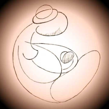 Nativity drawing